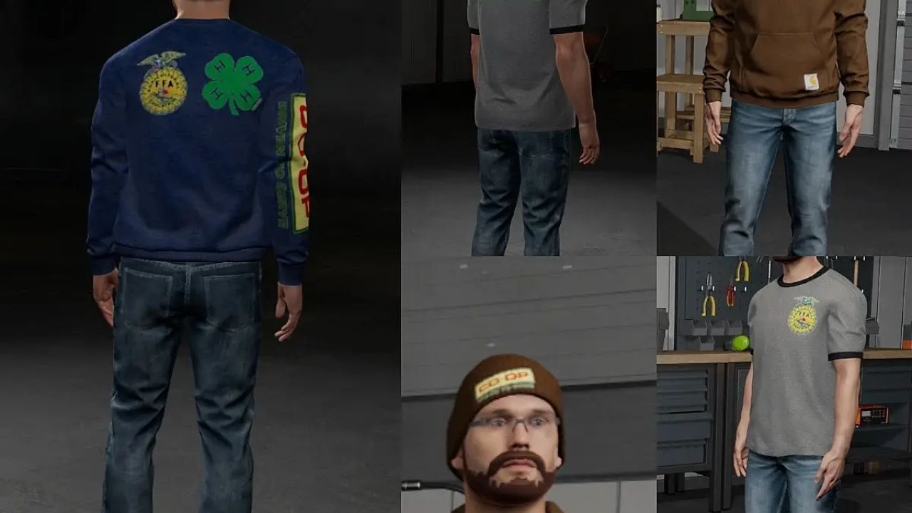 Cooperation themed clothing pack
