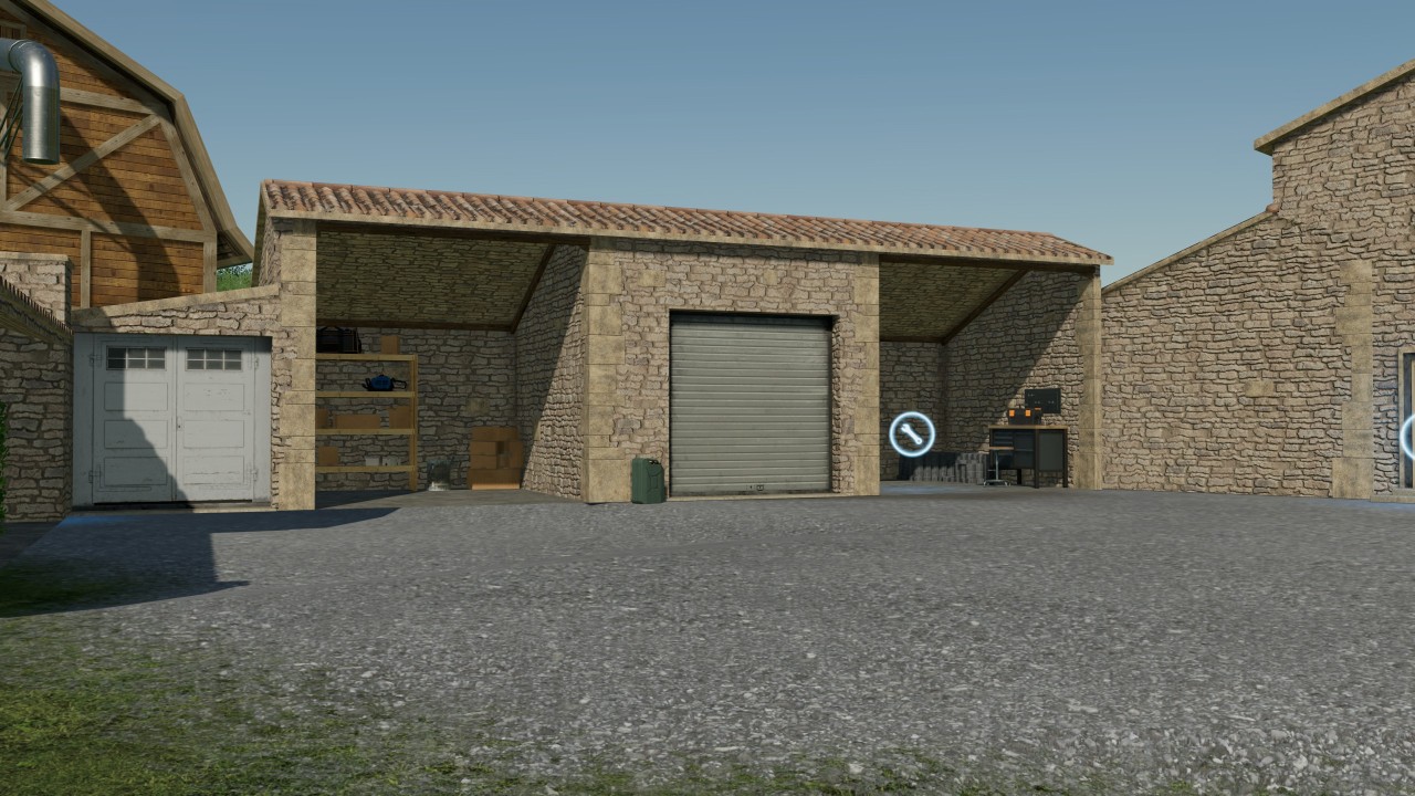 Country House With Garage
