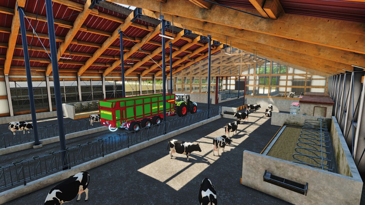 Zestaw stodoły dla krów