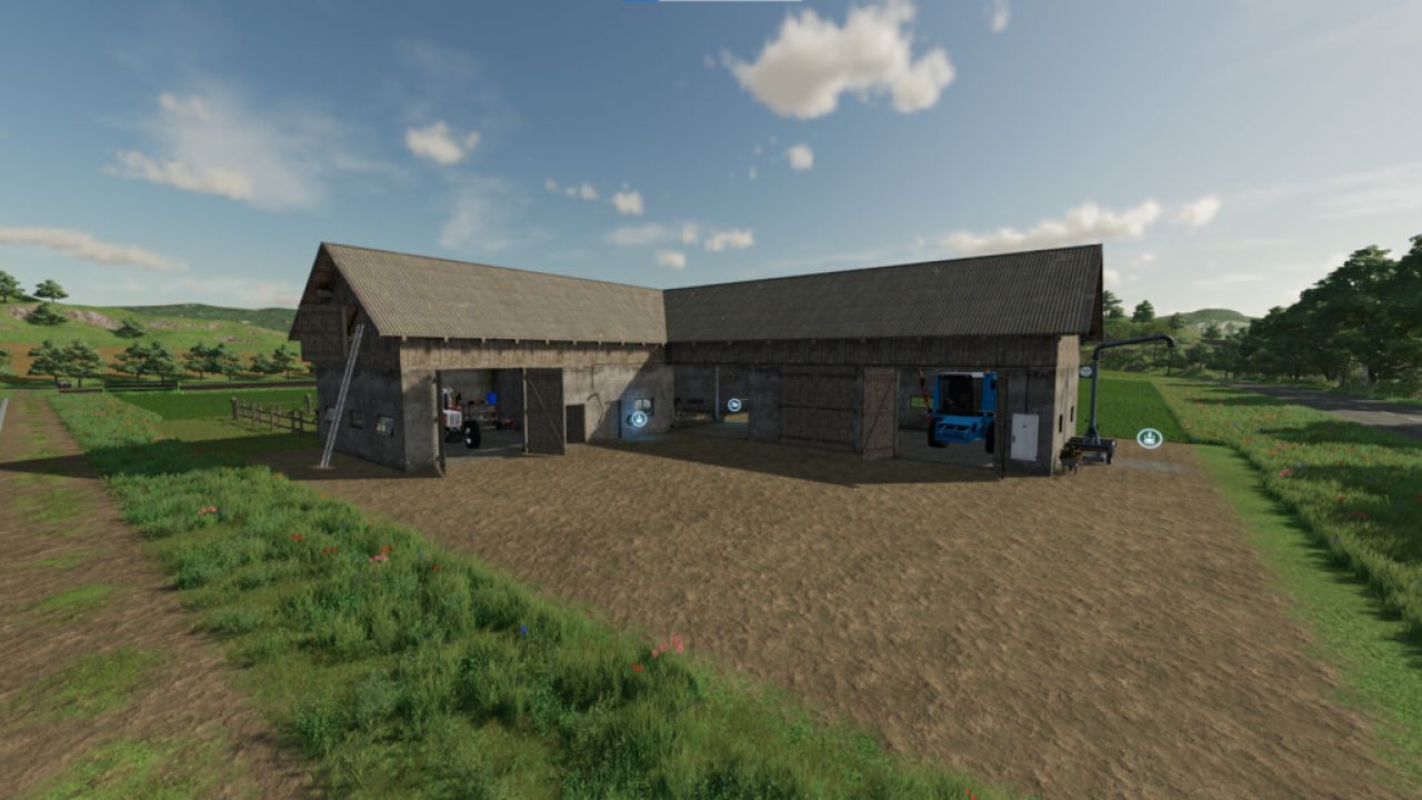 Cow Barn With Garage