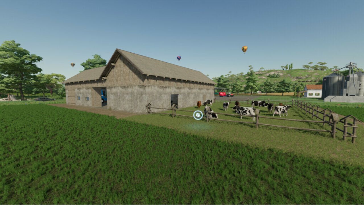 Cow Barn With Garage