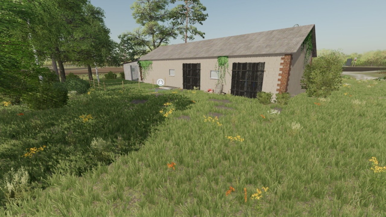 Cowshed With Barn
