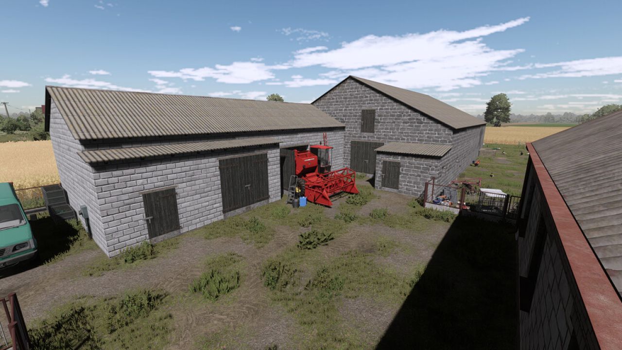 Cowshed With Garage