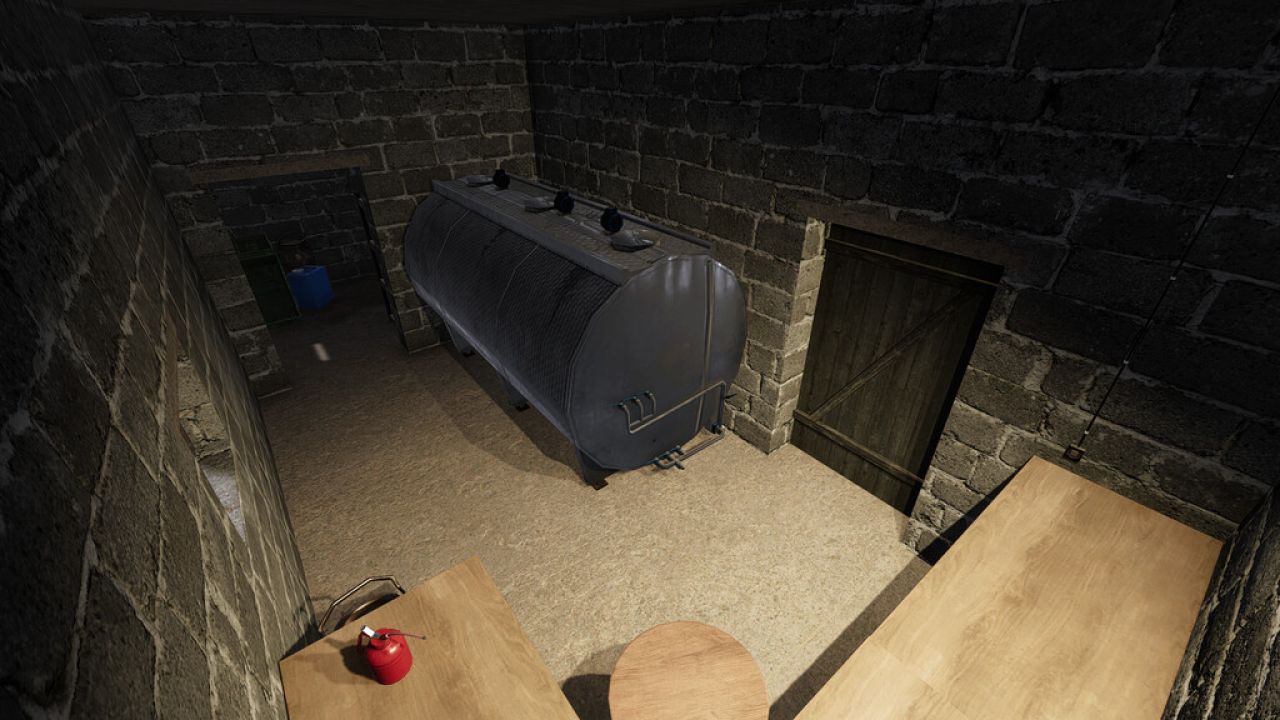 Cowshed With Garage