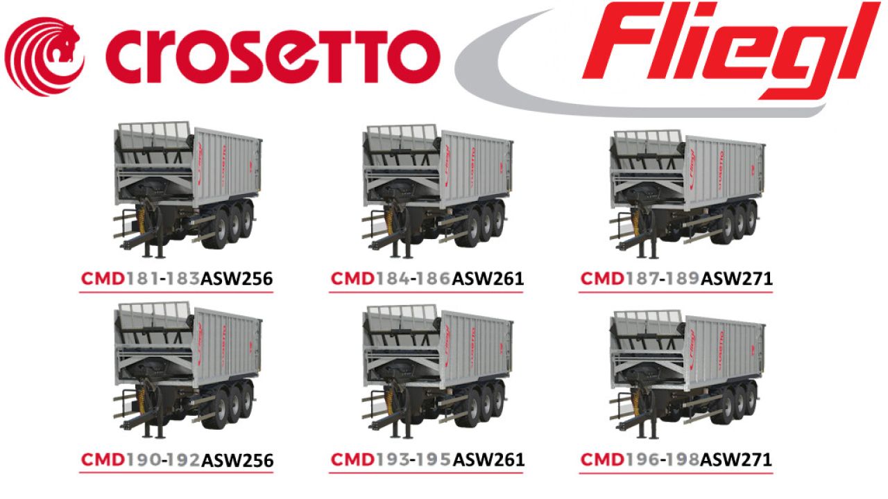 Pakiet Crosetto CMD + Fliegl ASW Dodatkowe funkcje