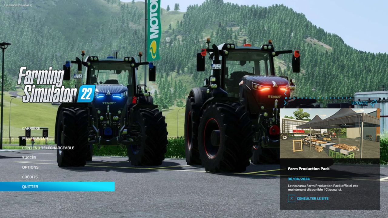Custom game background (Fendt)