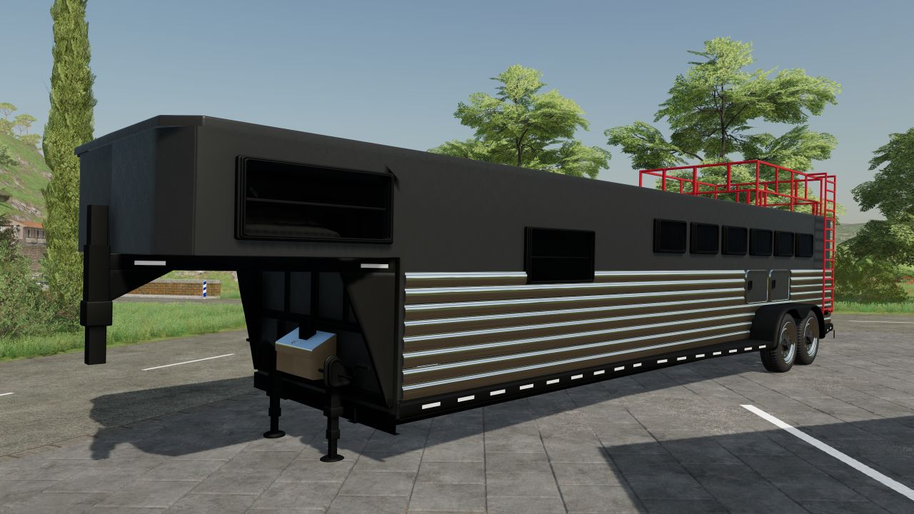 Custom horse trailer