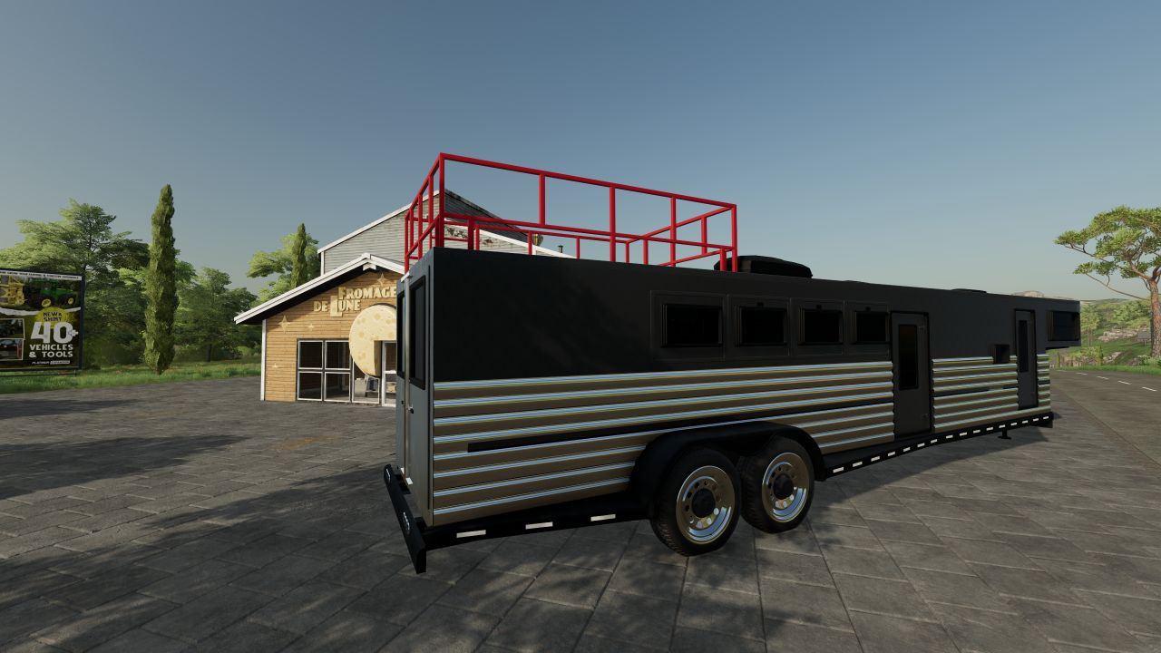 Custom horse trailer