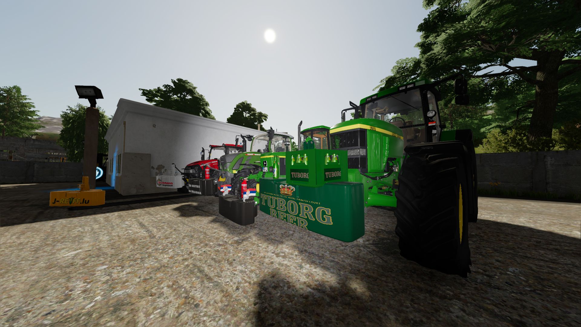 Aangepaste tractorgewichten