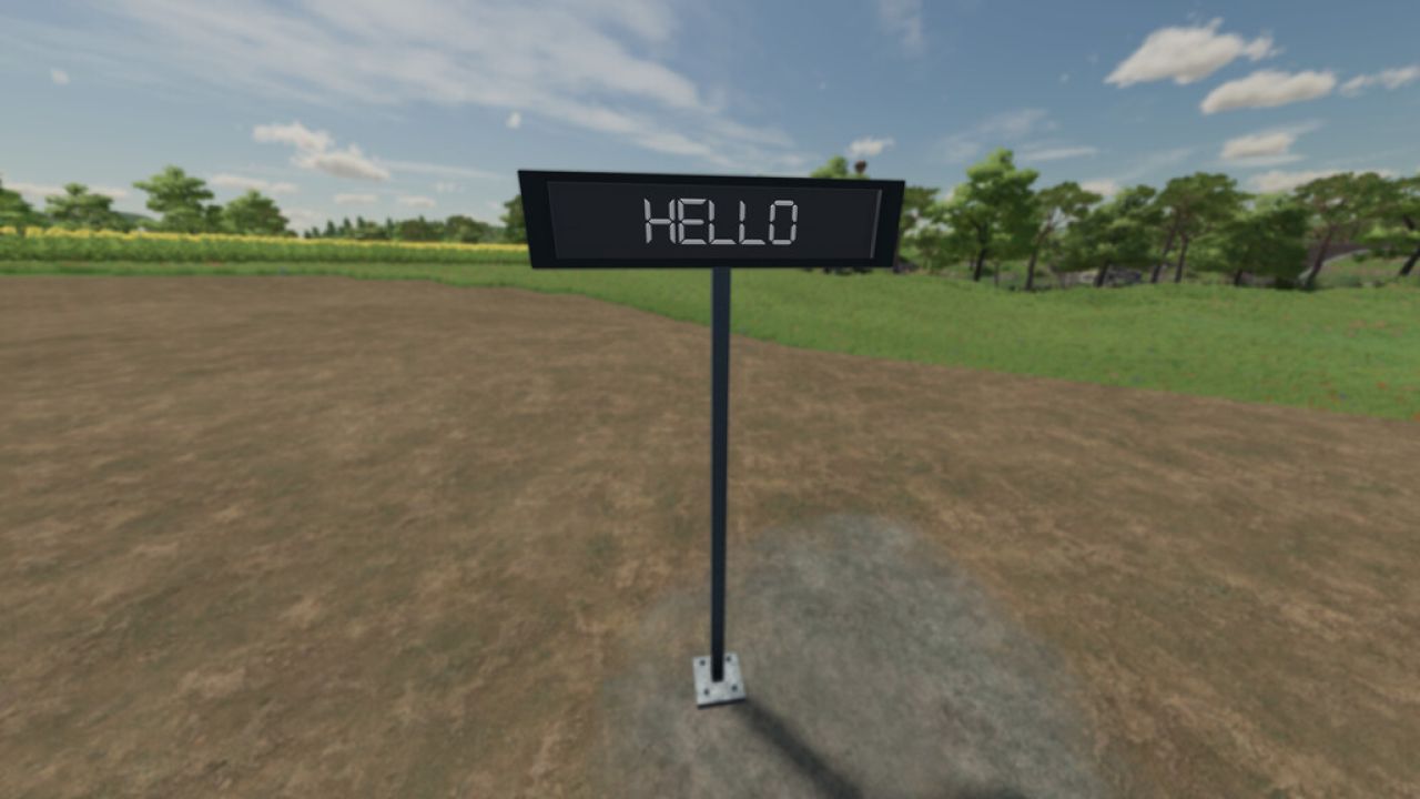 Customizable Digital Signs