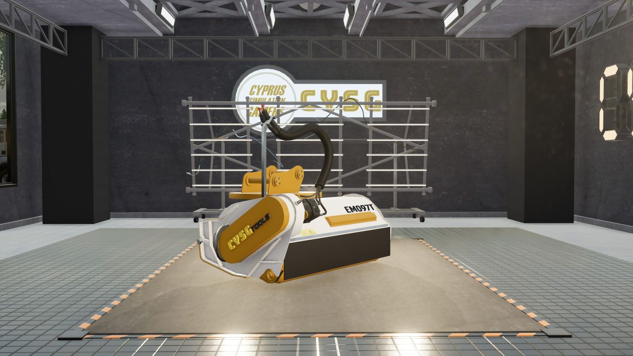 CYSGTools EM097T — Экскаватор-косилка