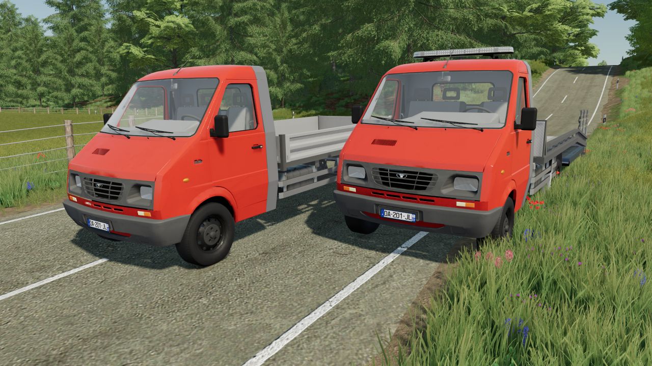 Ciężarówka Daewoo Lublin Cargo / Laweta