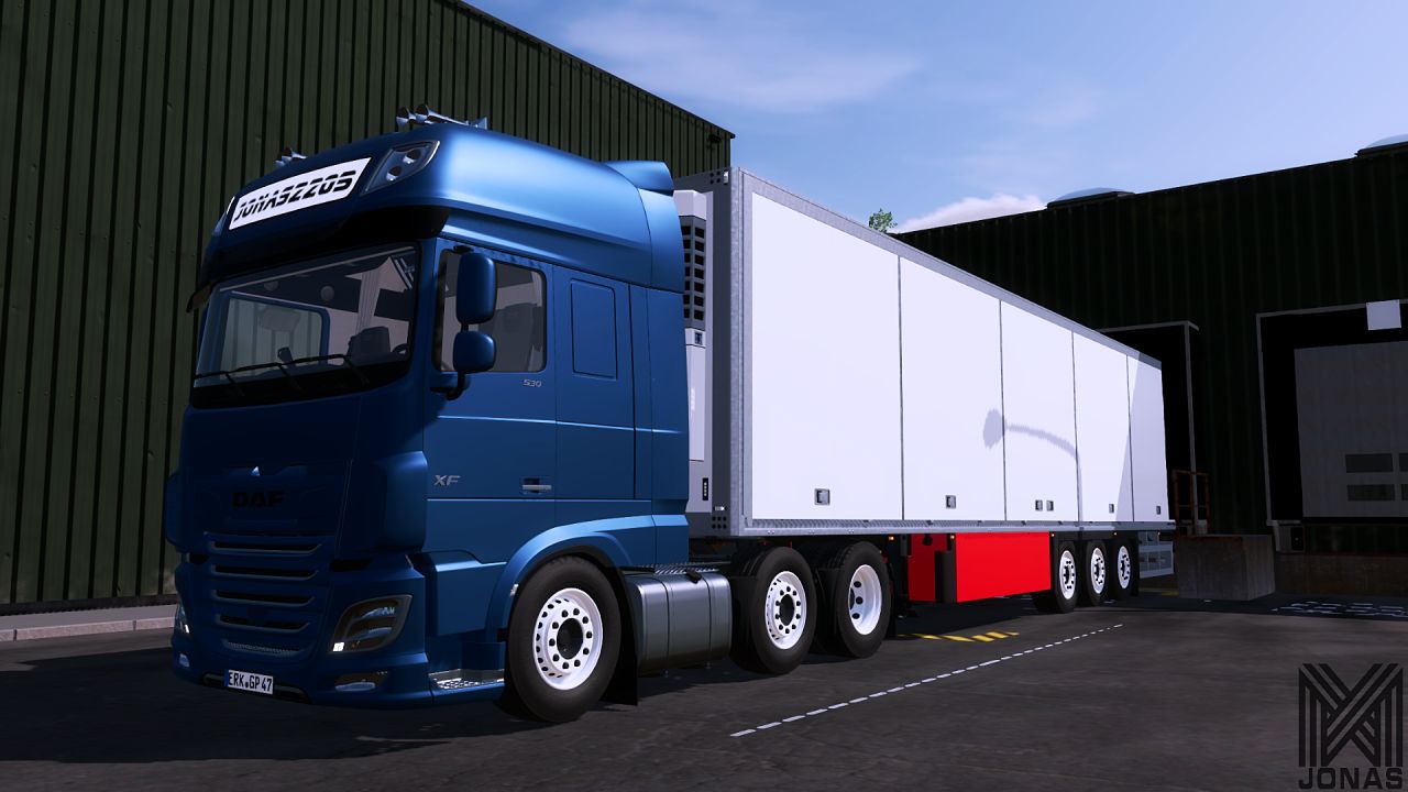 DAF XF 106 + Тандемный прицеп