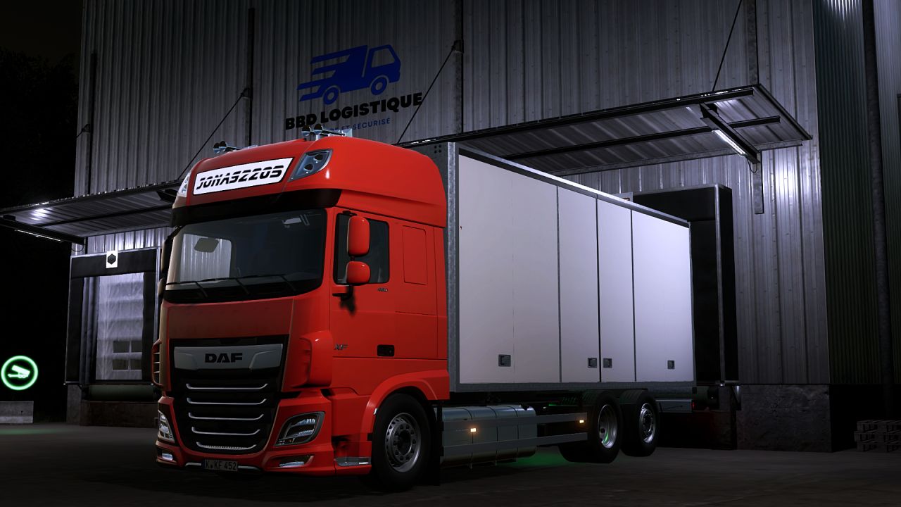 DAF XF 106 + Тандемный прицеп