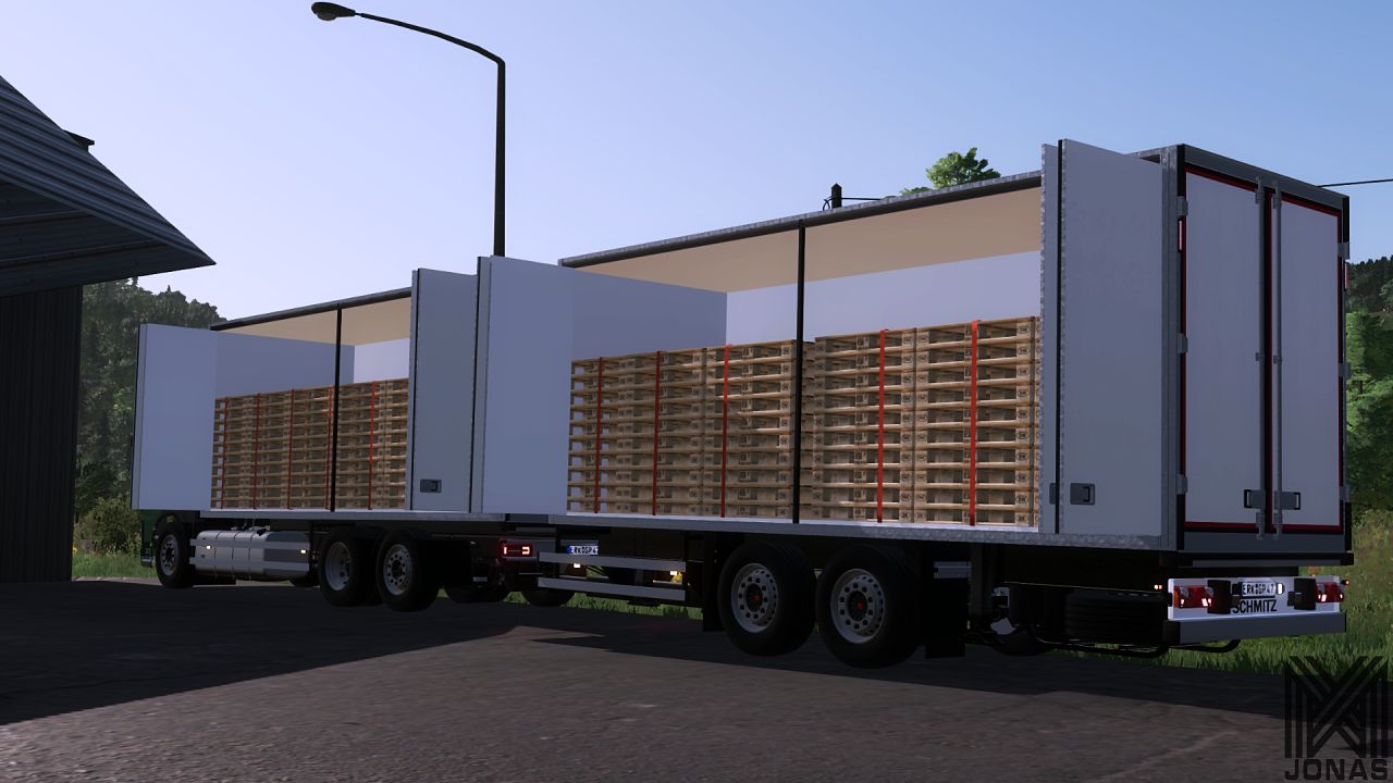 DAF XF 106 + Тандемный прицеп