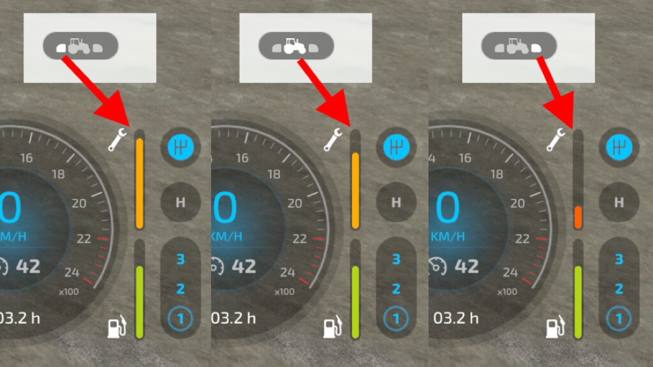 Damage Bar Selection