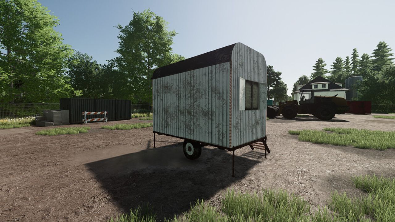 Decorative Construction Trailer