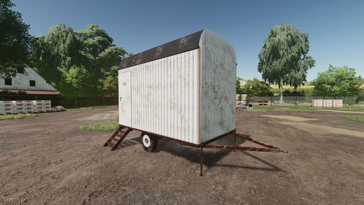 Decorative Construction Trailer