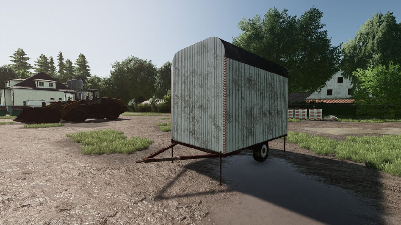 Decorative Construction Trailer