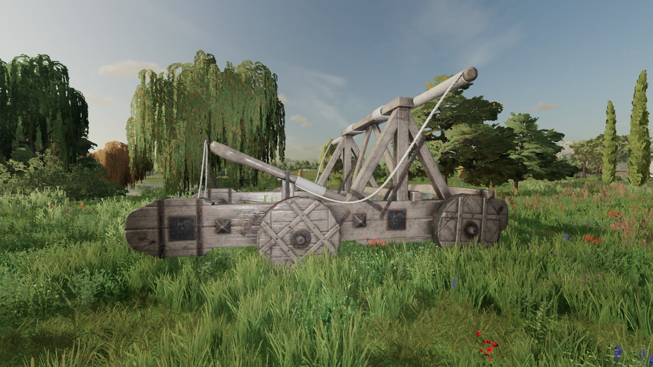 Decorative Placeable Trebuchet & Money Maker