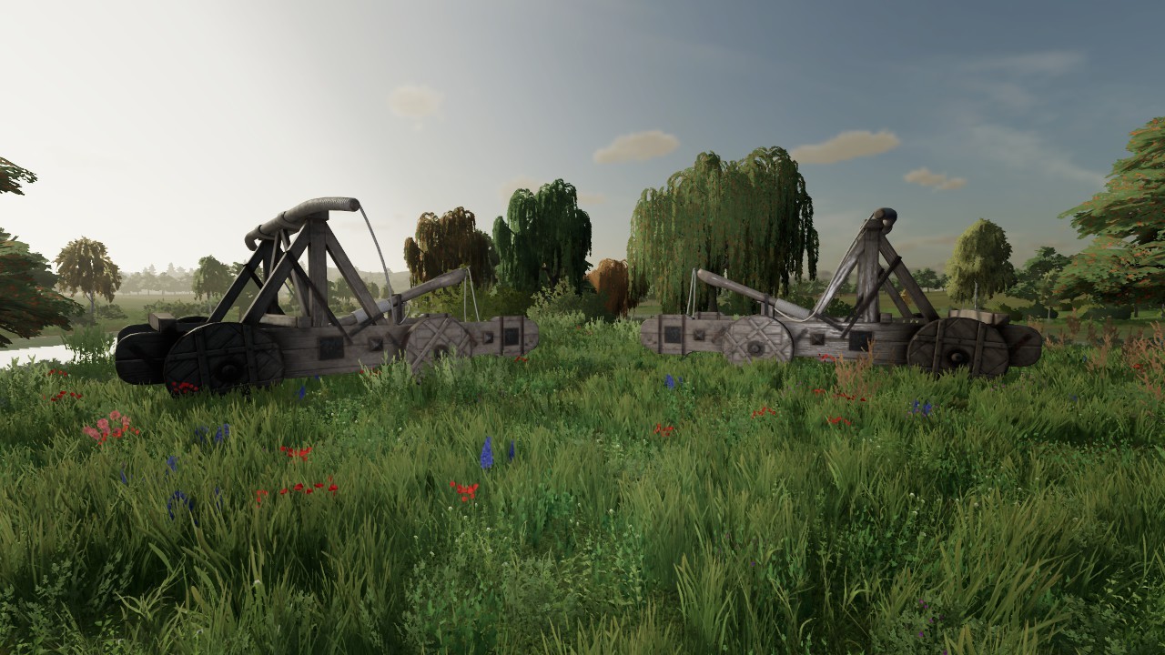 Decorative Placeable Trebuchet & Money Maker