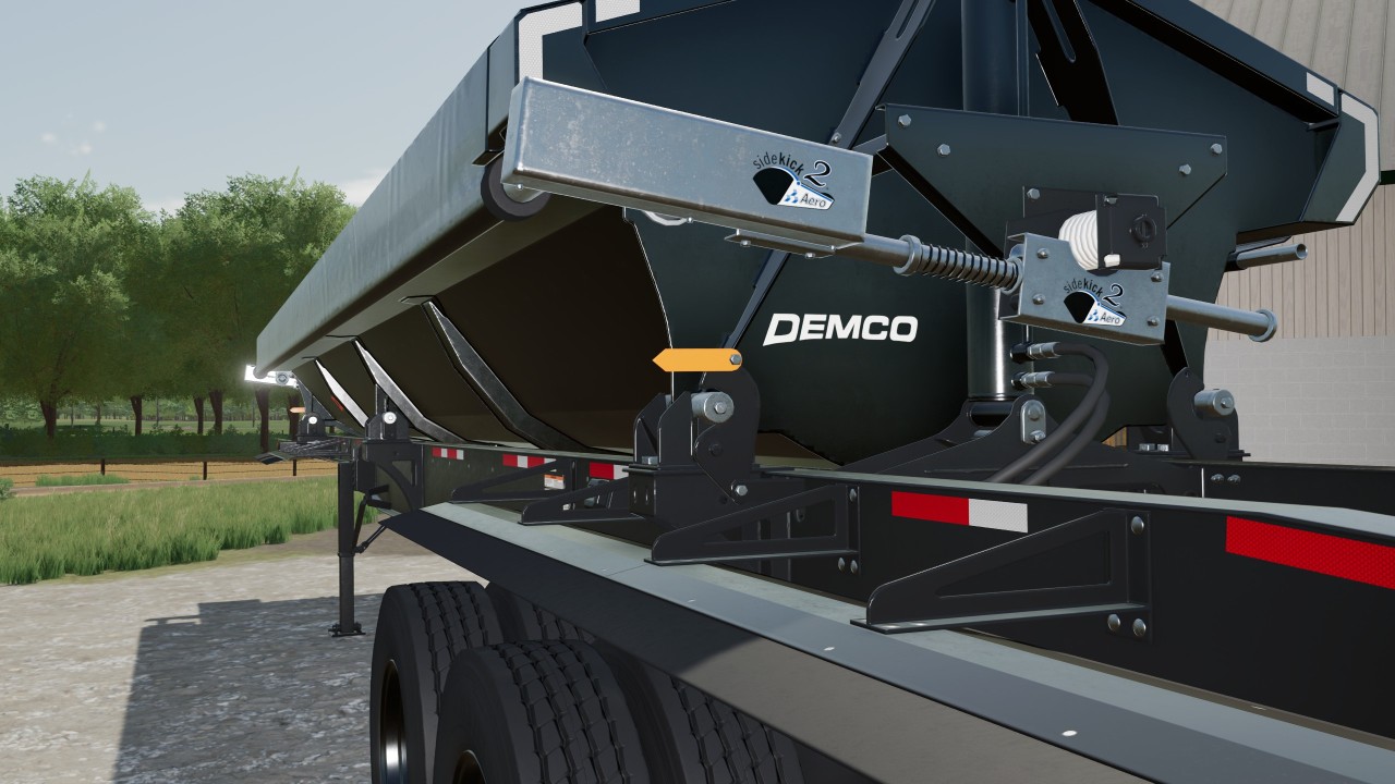Demco Custom Side Dump Trailer