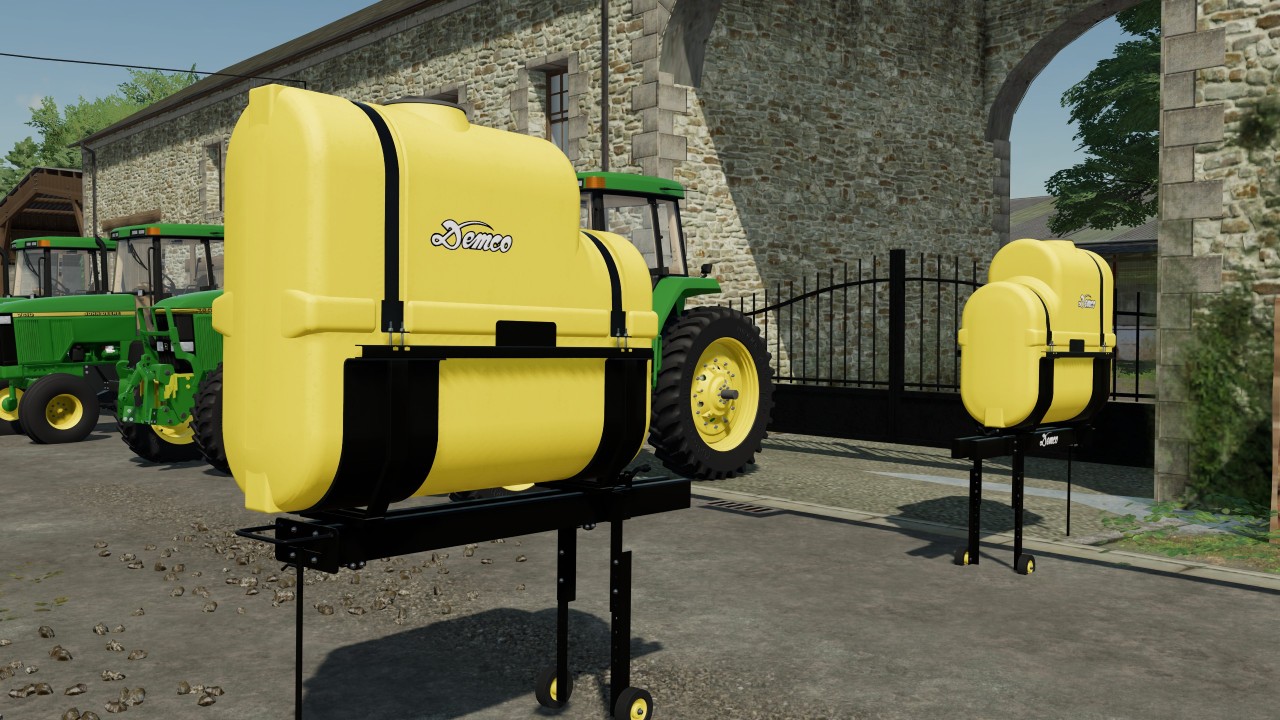 Ls 22 Demco Quicktach 250 Gallon Saddle Tanks V10 Farming Simulator