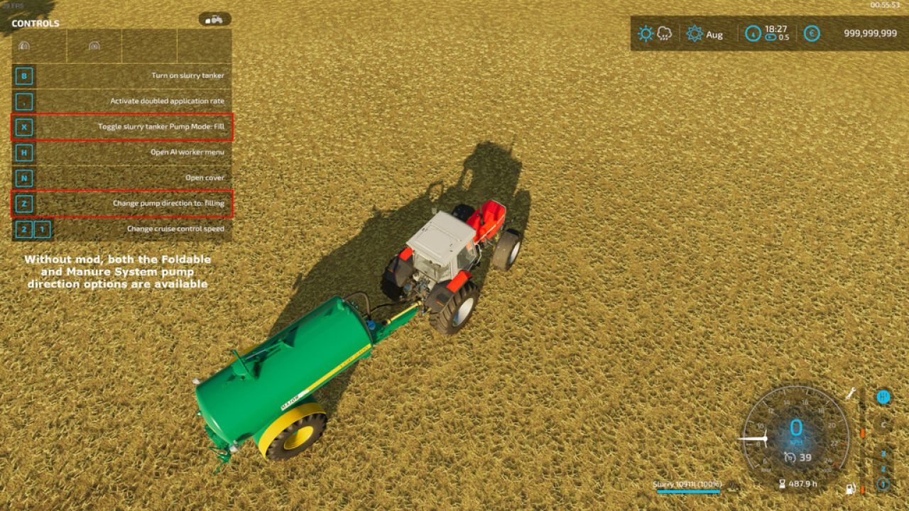 Disable Foldable For Manure System Mods