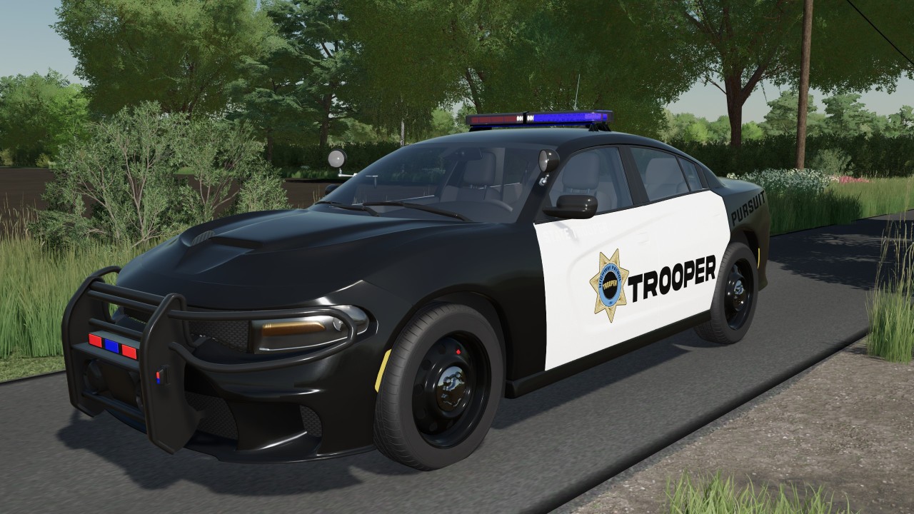 Dodge Charger Srt Hellcat Police Cruiser