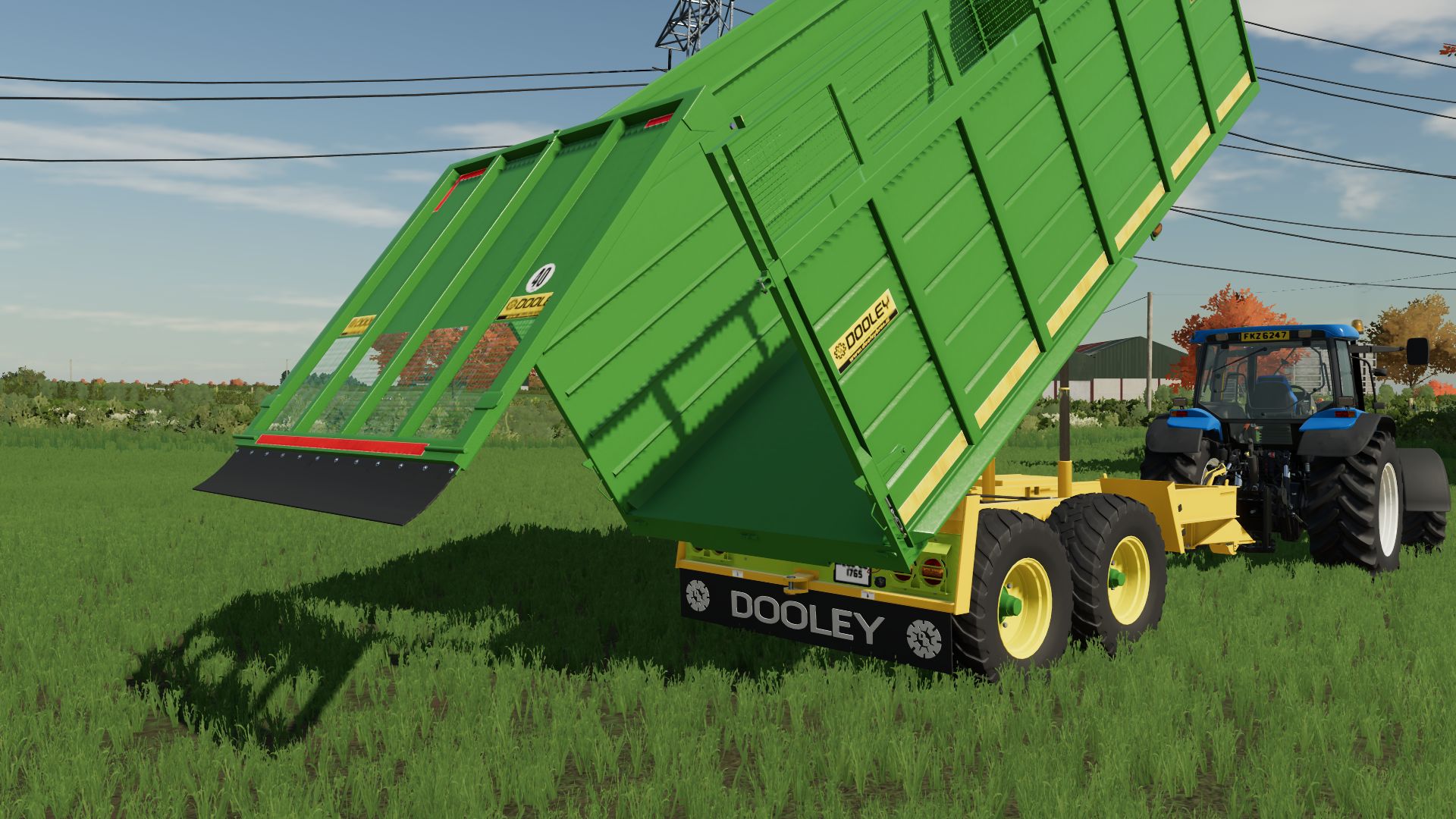Remorque d'ensilage Dooley 16/19FT