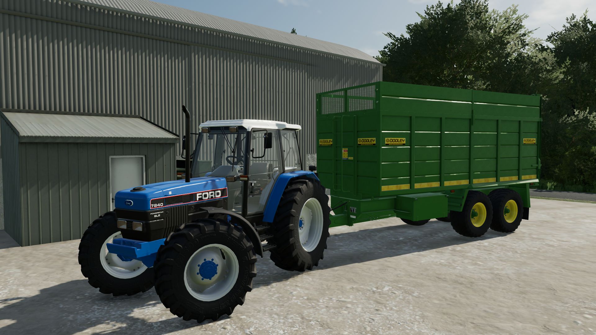 Remorque d'ensilage Dooley 16/19FT