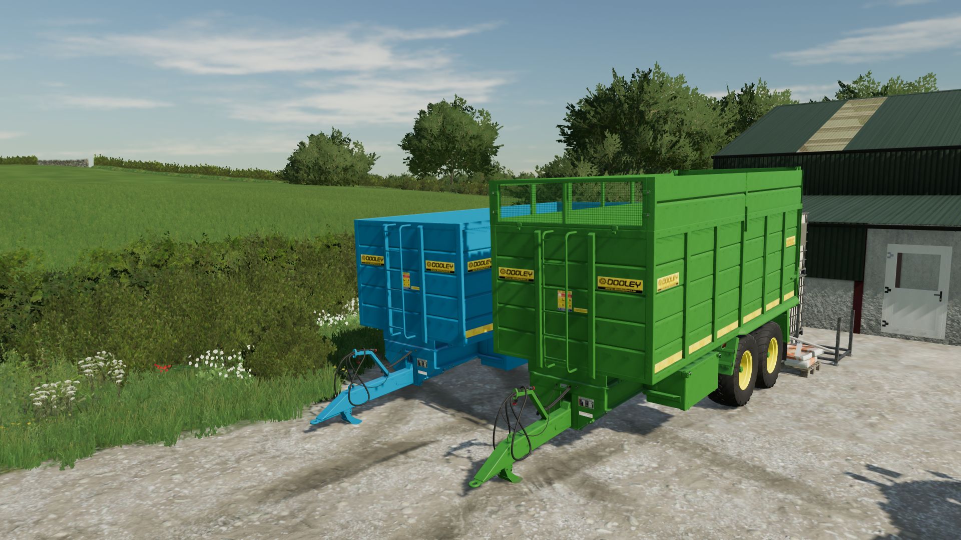 Remorque d'ensilage Dooley 16/19FT