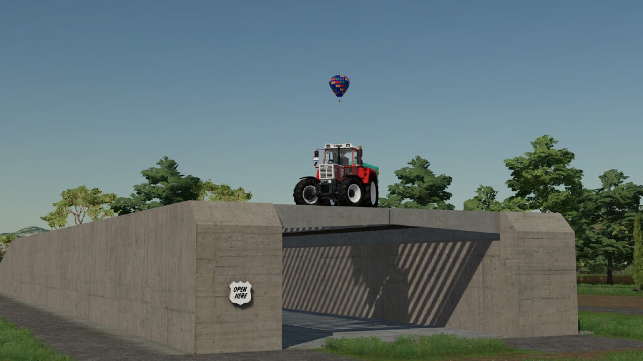 Drive Over Bunker Silo