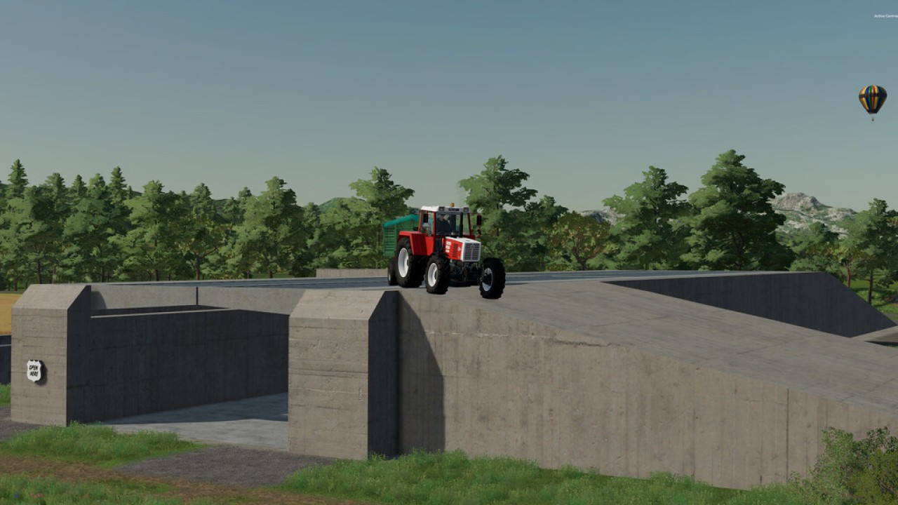 Drive Over Bunker Silo