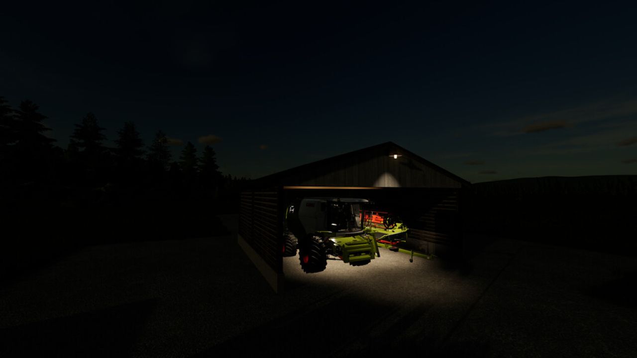 Drive Thru Log Shed