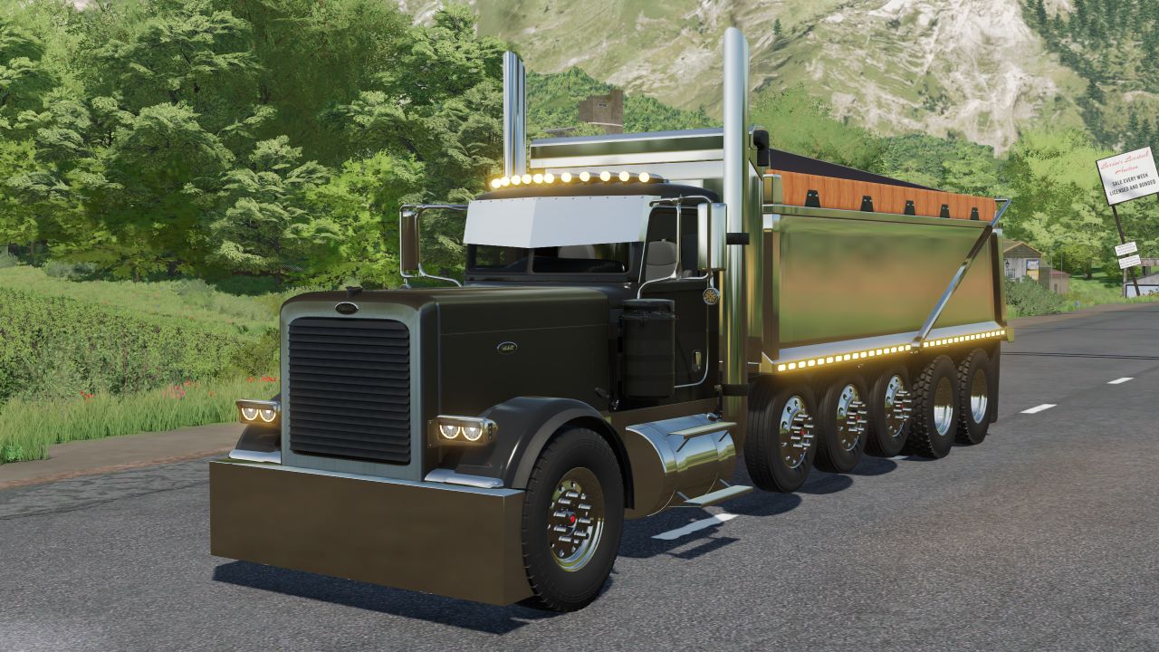 Caminhão Basculante RMC Peterbilt 389