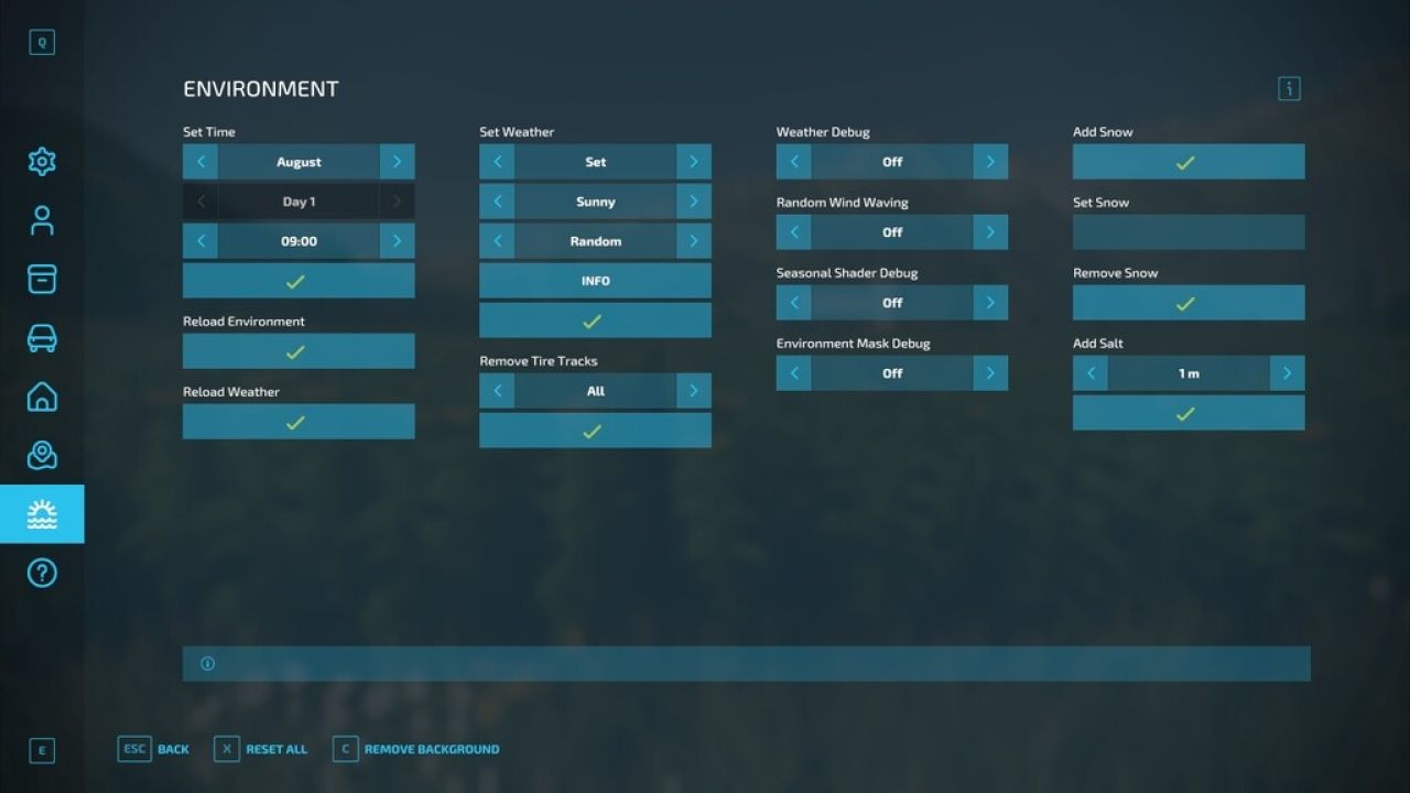 Easy Development Controls