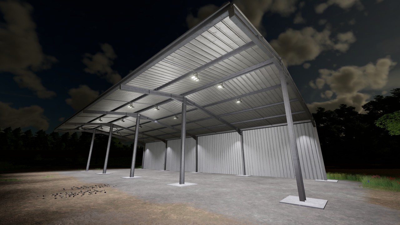 Easyshed 1 con luci