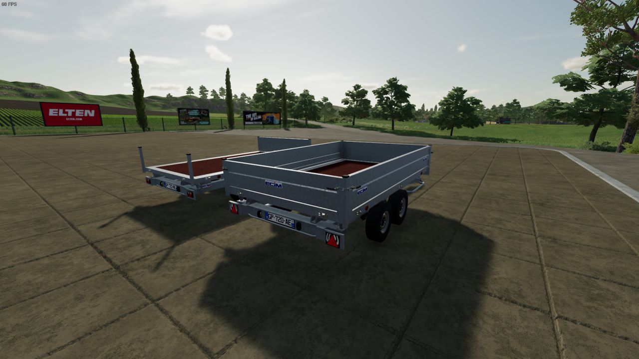 ECIM tri-bed trailer