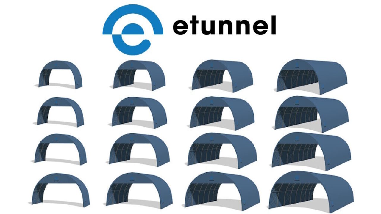 Etunnel Verstärkter Bogen