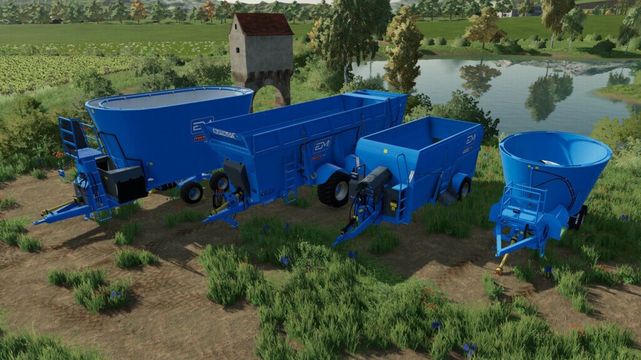 EuroMilk Forage Wagons Pack