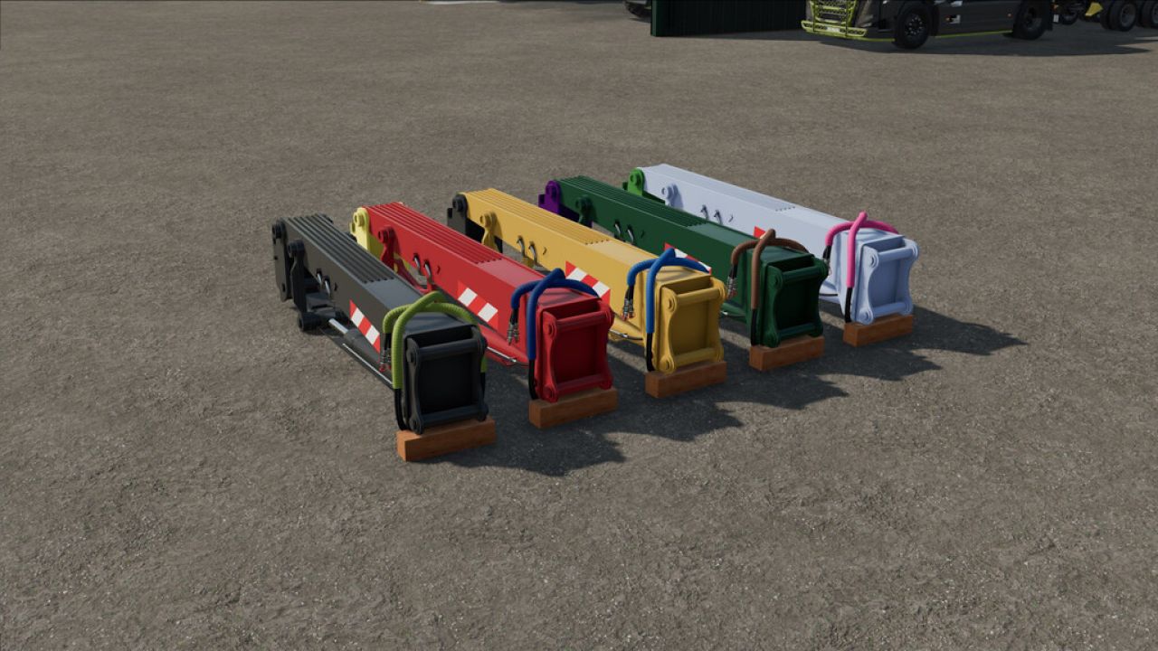 Excavator Arm Extension FS22 KingMods