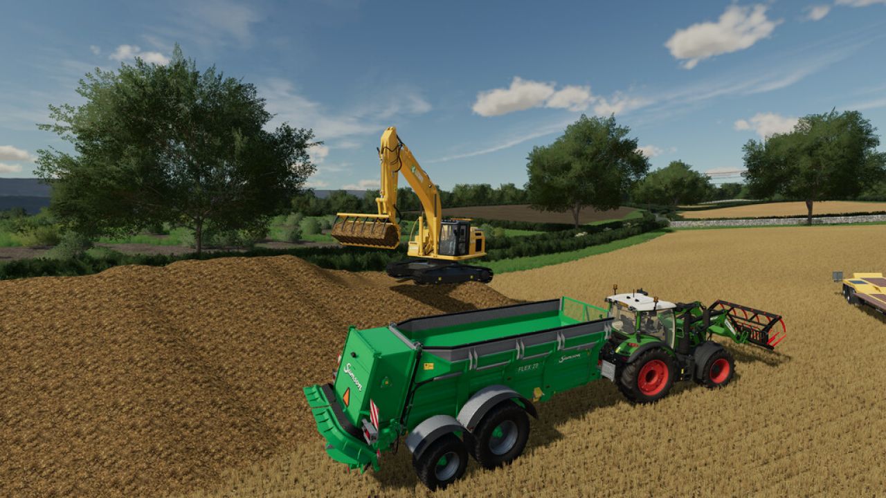Excavator/Frontloader Manure Grab