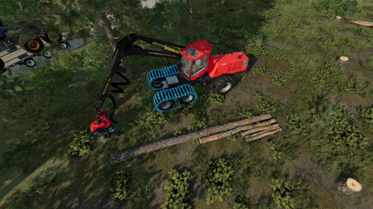 Erweiterte Sägefunktion Für Harvester