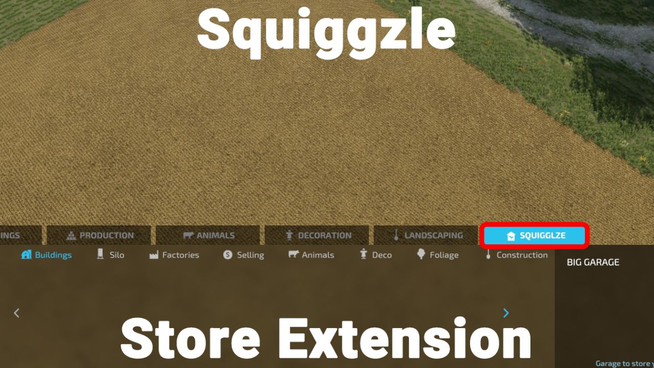 Erweiterung Squigglze
