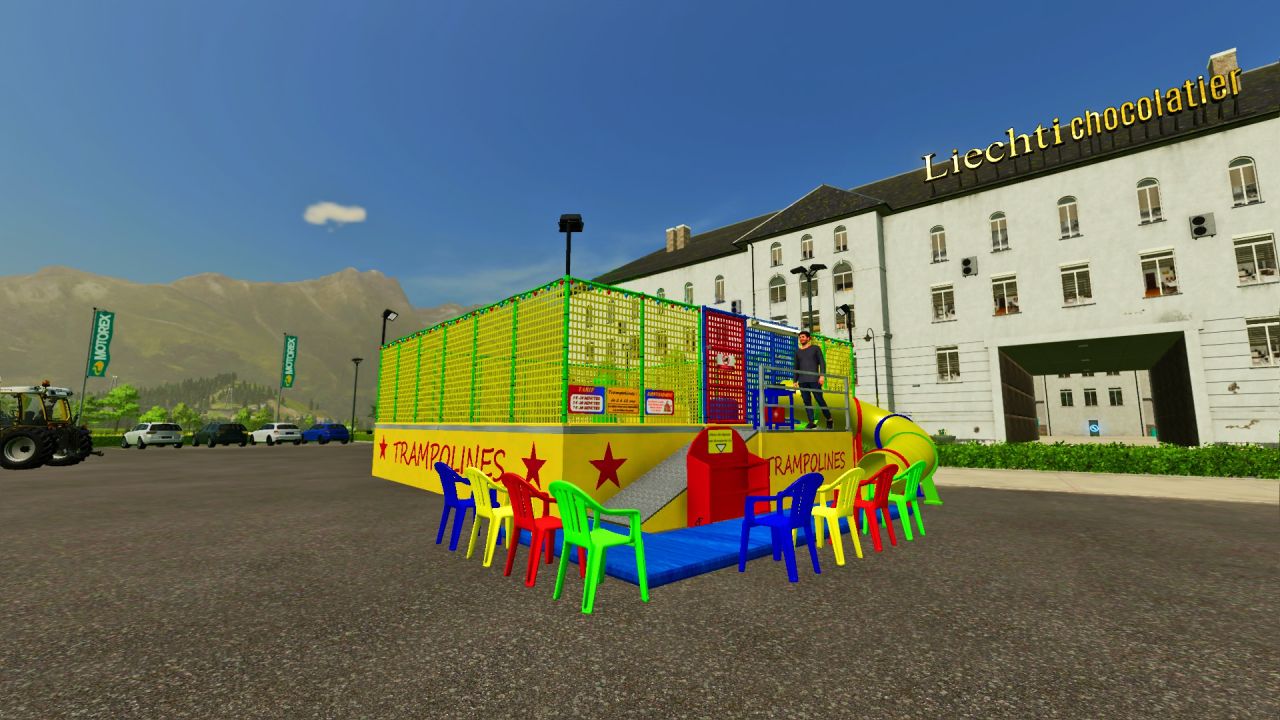 Fairground Trampoline