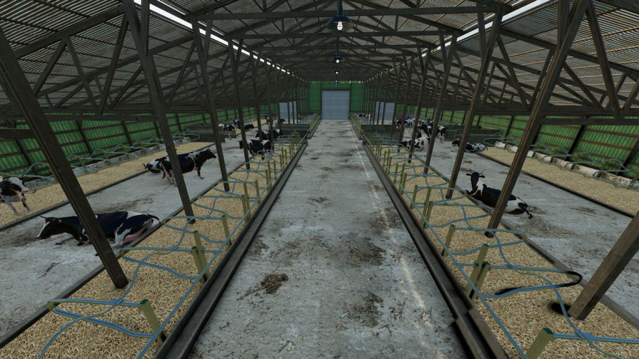 Farm Cow Barns