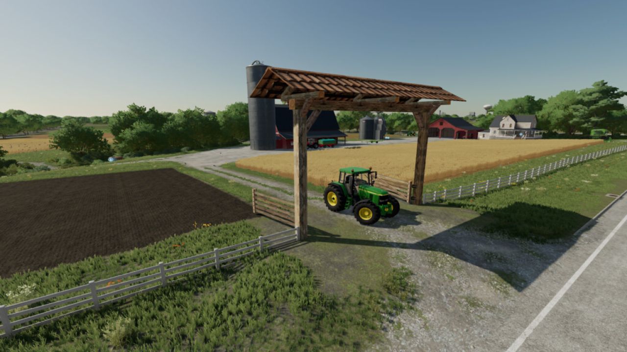 Вход на ферму