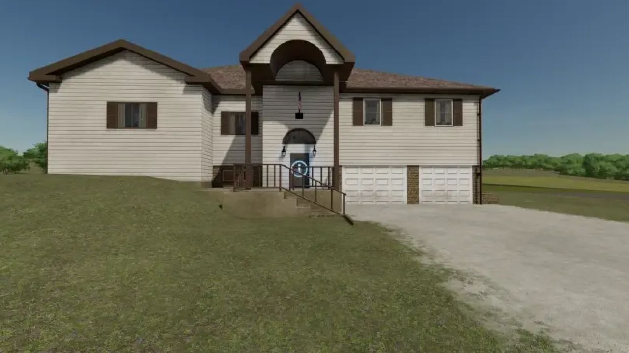 Farm house with garage