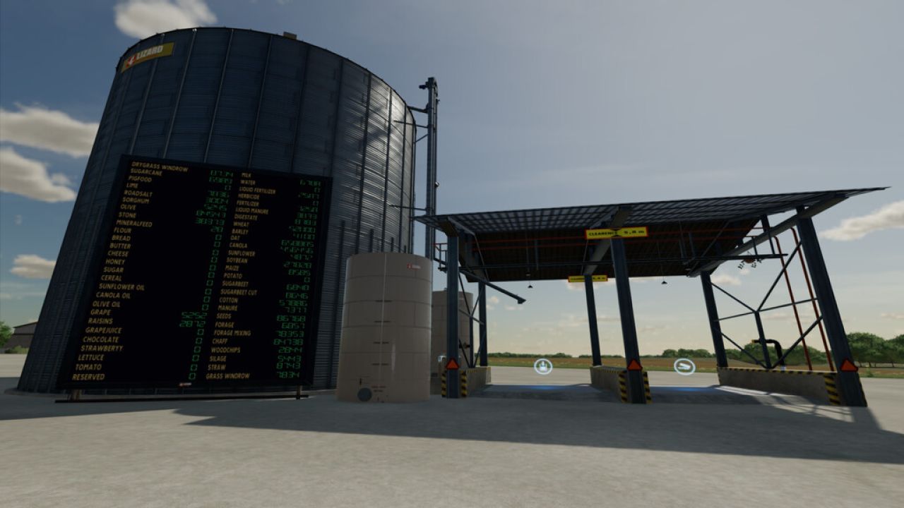 Silo De Ferme Grain-Liquide